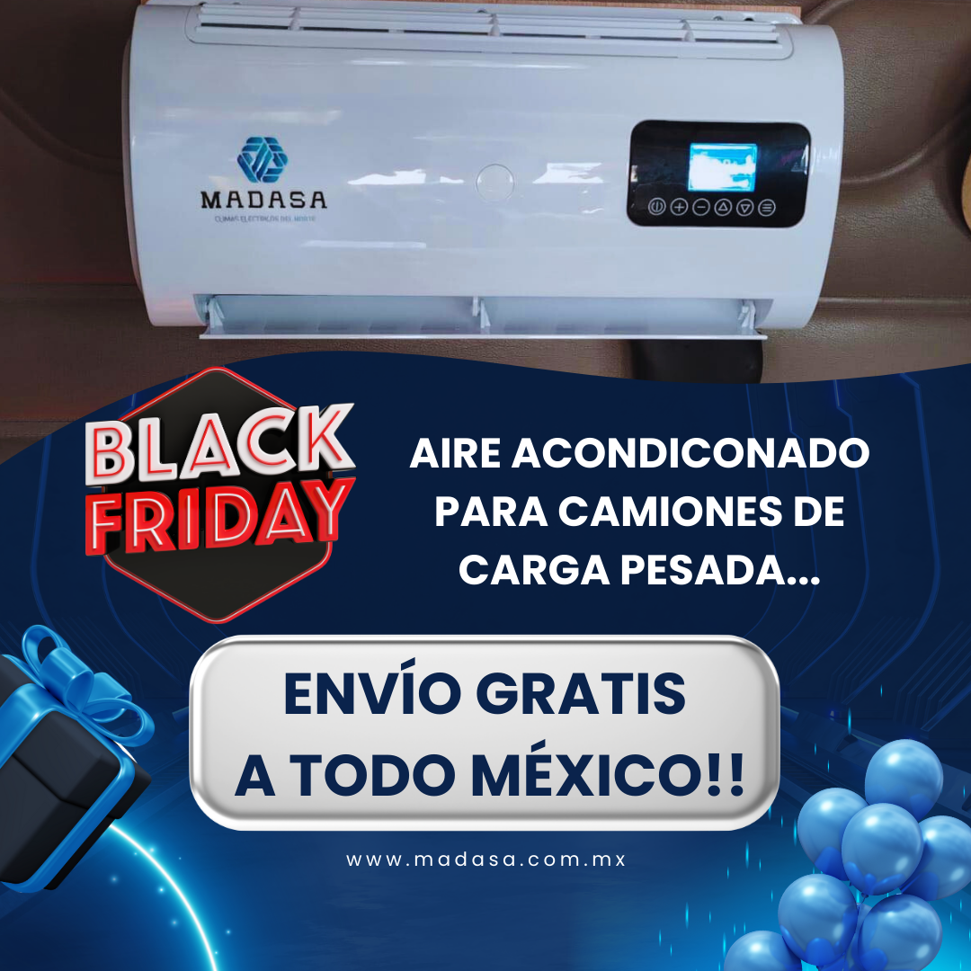 BLACK FRIDAY EN LA RUTA: El aire que mantiene firme al trailero y frío al camión
