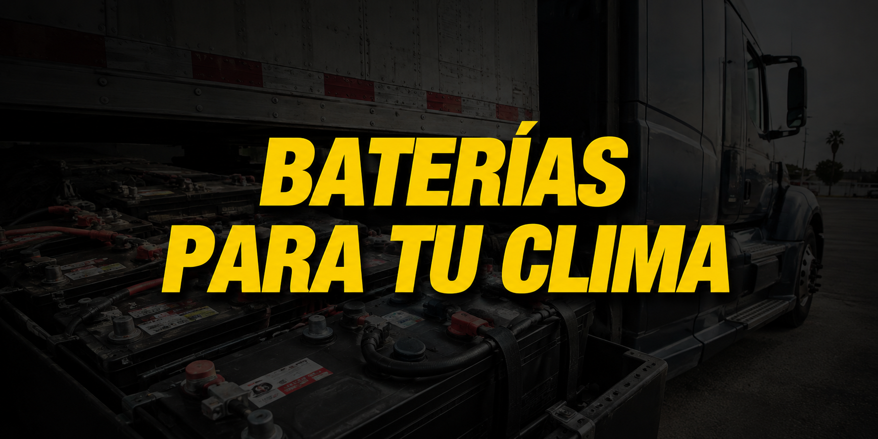 ¿Por qué un aire acondicionado eléctrico NO debe usar las baterías de arranque del camión?
